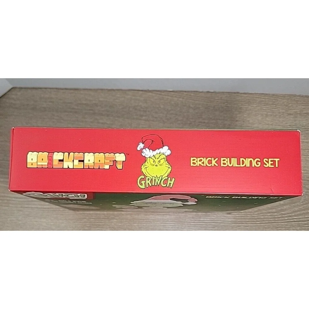 BrickCraft Up The Chimney Grinch 504pc Christmas Holiday‎ Brick Building Set NEW